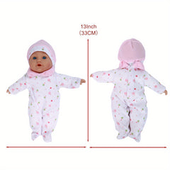 2pcs High 13Inch Reborn Doll Twins with 2 Real Life Dolls