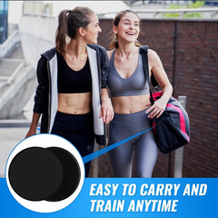 2pcs Core Sliders For Yoga Fitness Workouts