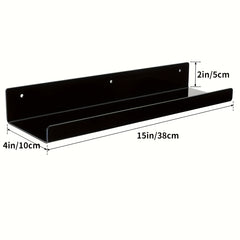 Acrylic Floating Shelves Nursery Toy Storage Rack Wall Hanging Mini Toy Display