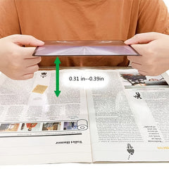 Card Reading PVC Magnifying Glass for Elderly