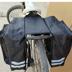 Mountain Bike Rear Seat Bag, Carrier Bag for Bicycles