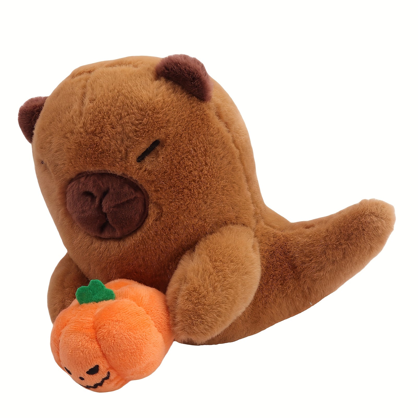 Halloween Capybara Plush Toy Pumpkin Soft Stuffed Animal