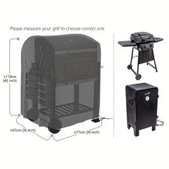 Large Grill Cover Heavy Duty Waterproof Barbecue Gas Grill Cover