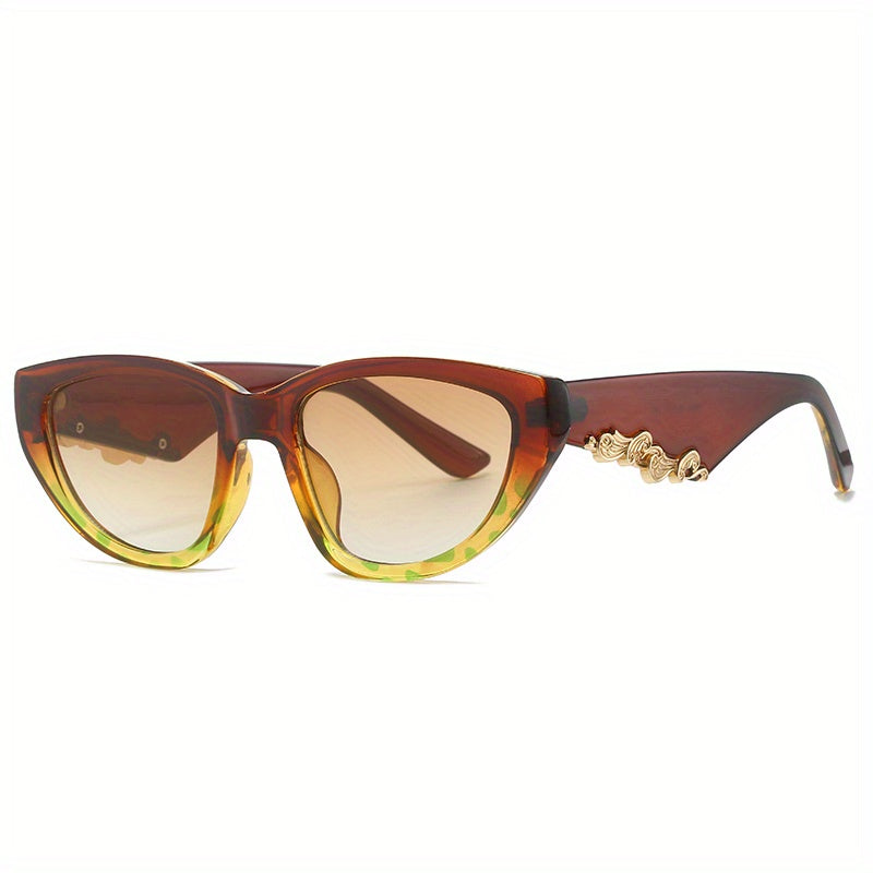 Retro Cat Eye Sunglasses Women Summer Outdoor Shades Block Tortoiseshell