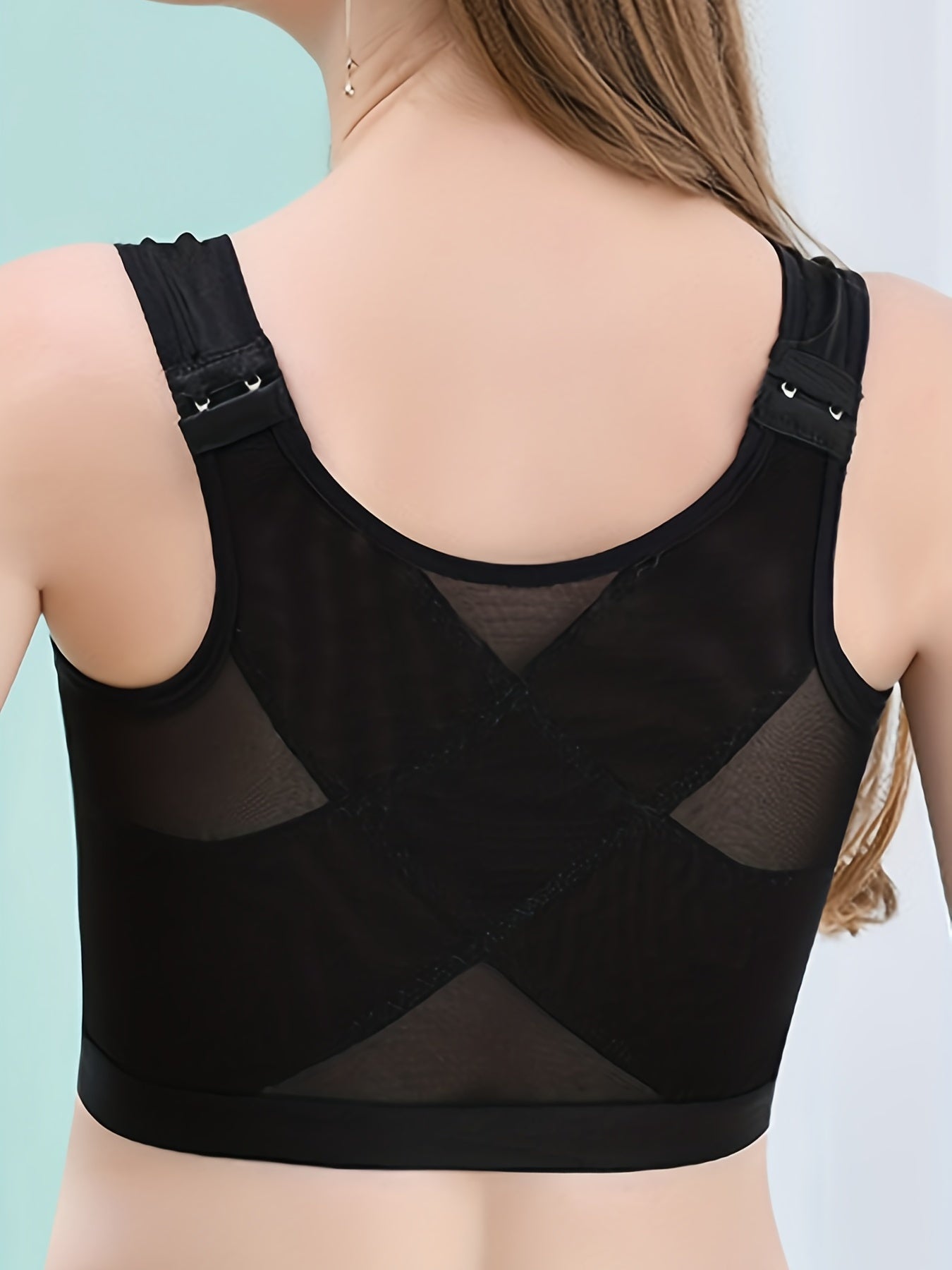 Front Buckle Sports Bra Breathable Adjustment Women's Lingerie