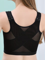 Front Buckle Sports Bra Breathable Adjustment Women's Lingerie