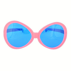 Oval Funny Sunglasses for Adults Kids Decorative Costume Party Accessory