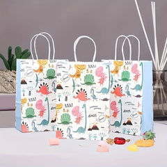 6pcs Dinosaur Gift Bags Birthday Party Home Decoration Supplies