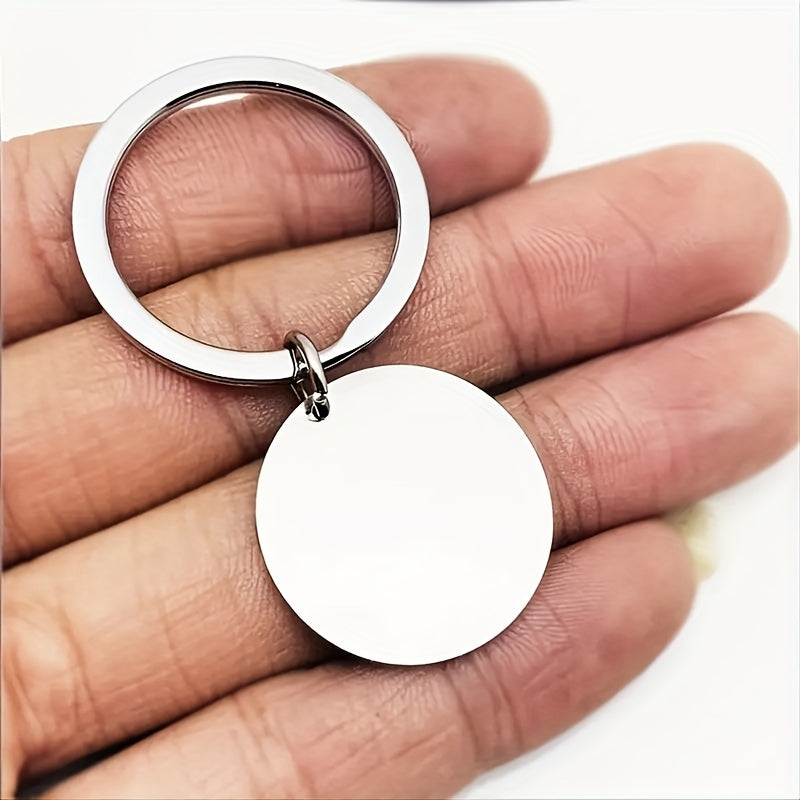 Romantic 'Always Sister Forever Friend' Stainless Steel Keychain Gift