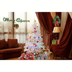 Artificial Christmas Tree Metal Stand Home Office Christmas Party