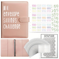 100 Envelope Challenge Loose Leaf Notebook