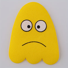 3pcs Expression Stickers Iron On Patches Sew On Embroidered Applique