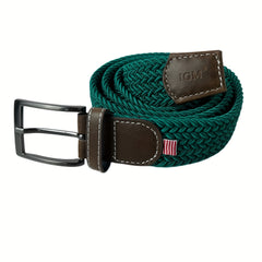 Colorful Golf Braid Stretchy Belt Elastic for Men