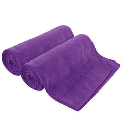 6pcs Microfiber Bath Towel Sets Extra Absorbent Quick Drying