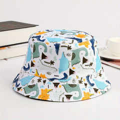 Unisex Dinosaur Pattern Baseball Cap for Outdoor Sport