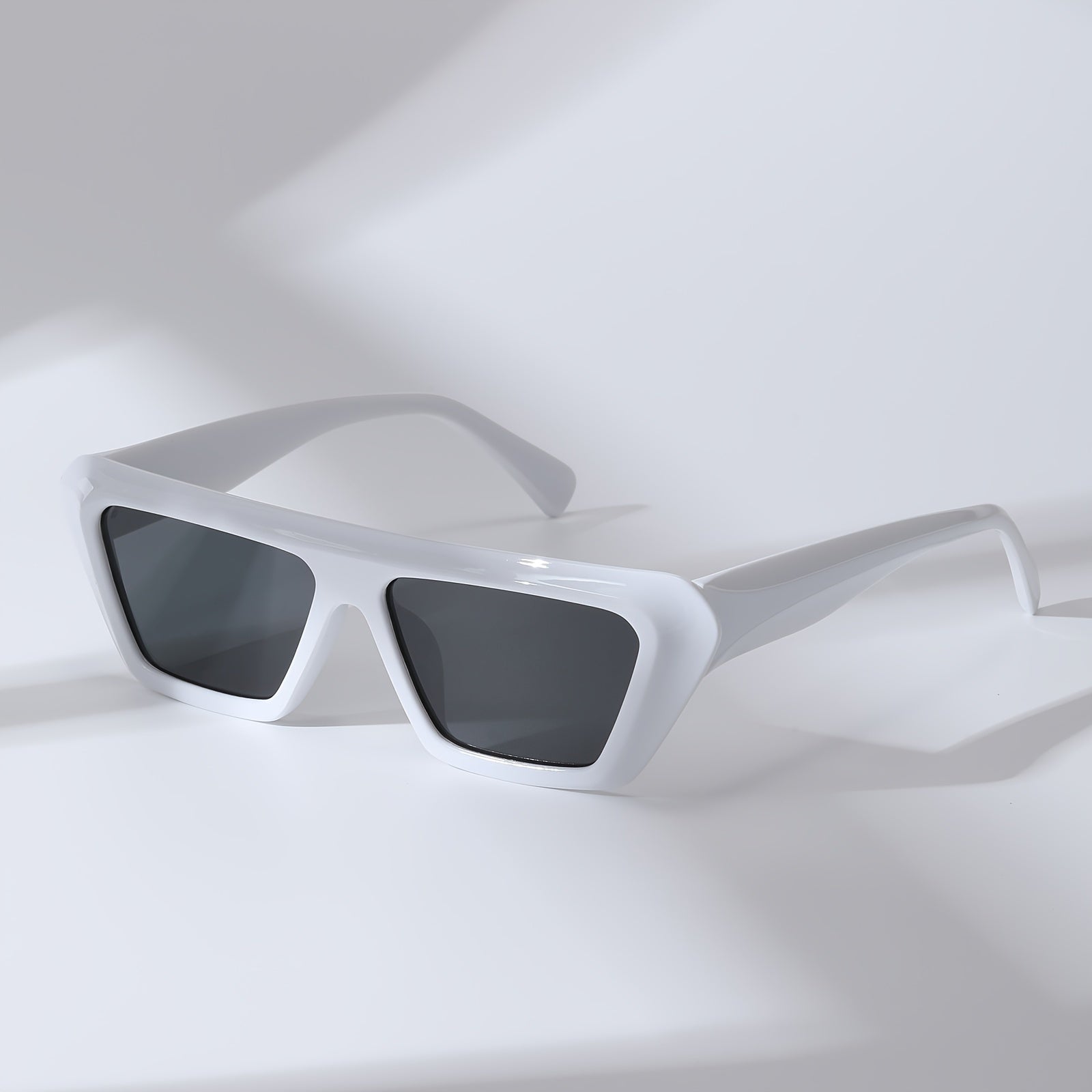 Cat Eye Sunglasses Gradient for Women Men Outdoor Sunshade Square Glasses