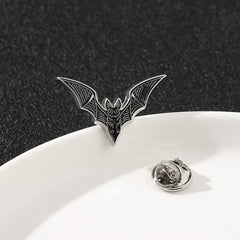 Bat Enamel Pin Witchy Style Spooky Lapel Jewelry