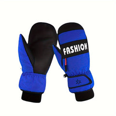 Winter Skiing Gloves Warm Waterproof Windproof Thickened
