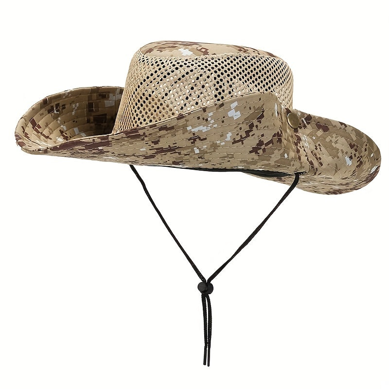 Summer Casual Camouflage Sun Hat for Men