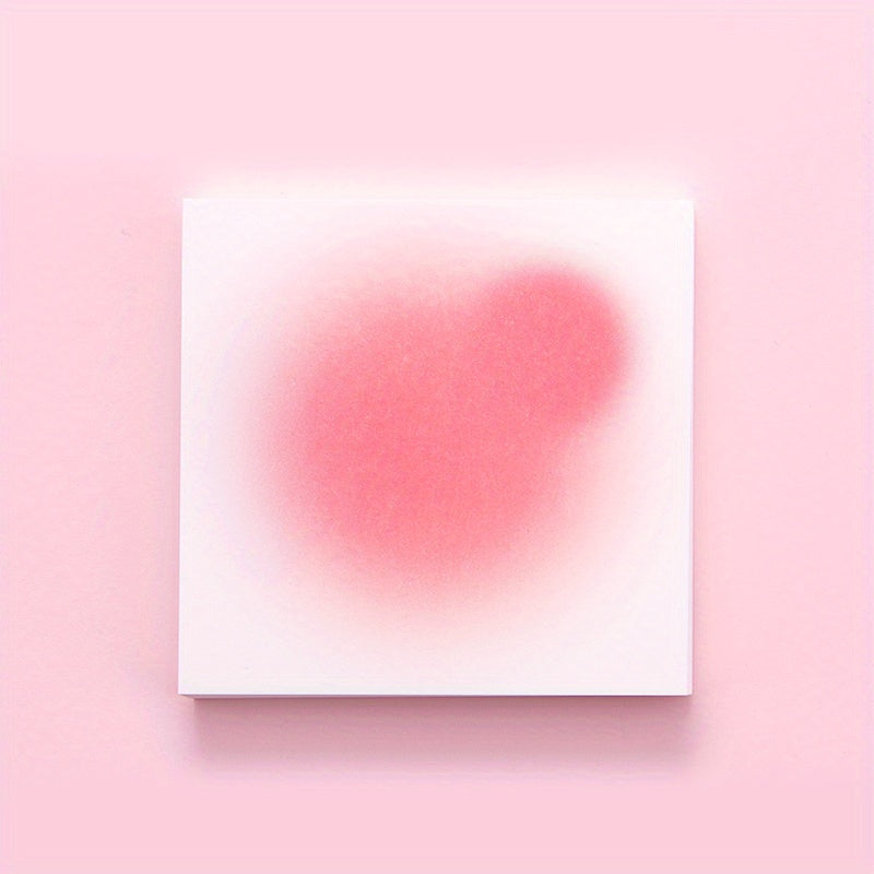 50 Sheets Gradient Pink Series Sticky Notes Memo Pad