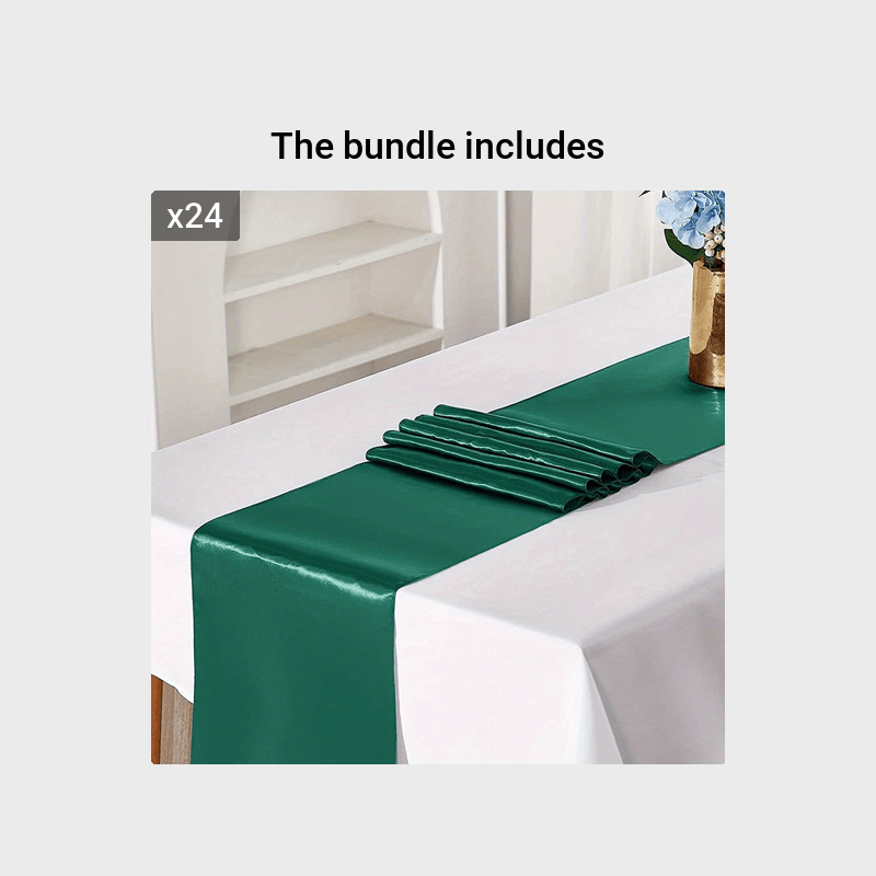 Plain Party Table Decoration Runner