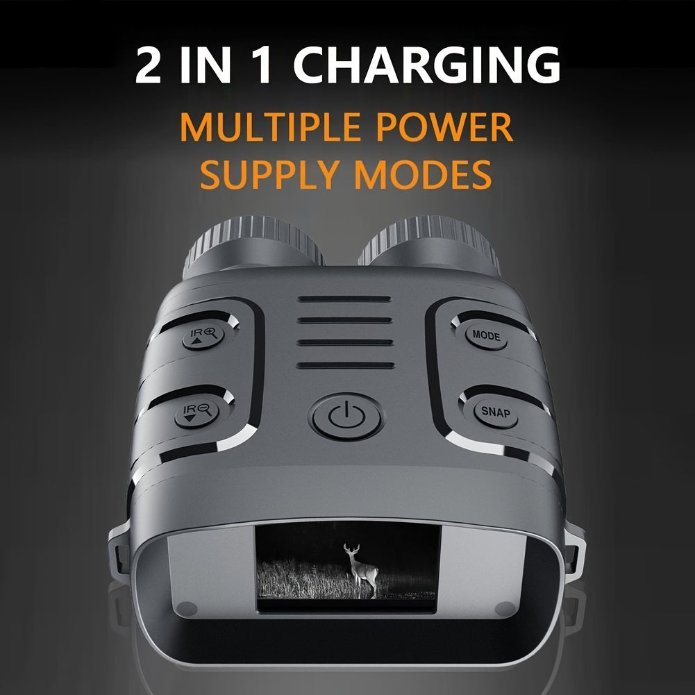 R18 Rechargeable Binocular Night Vision Device 5X Zoom Waterproof