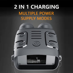 R18 Rechargeable Binocular Night Vision Device 5X Zoom Waterproof