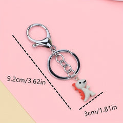 Cute Dinosaur Keychain for Kids and Adults