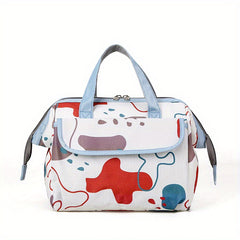 Portable Mommy Bag for Baby Carriage Hanging Out Large Storage Bag