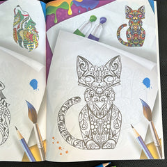 16 Page Matching Puzzle Book Art Exercise Book