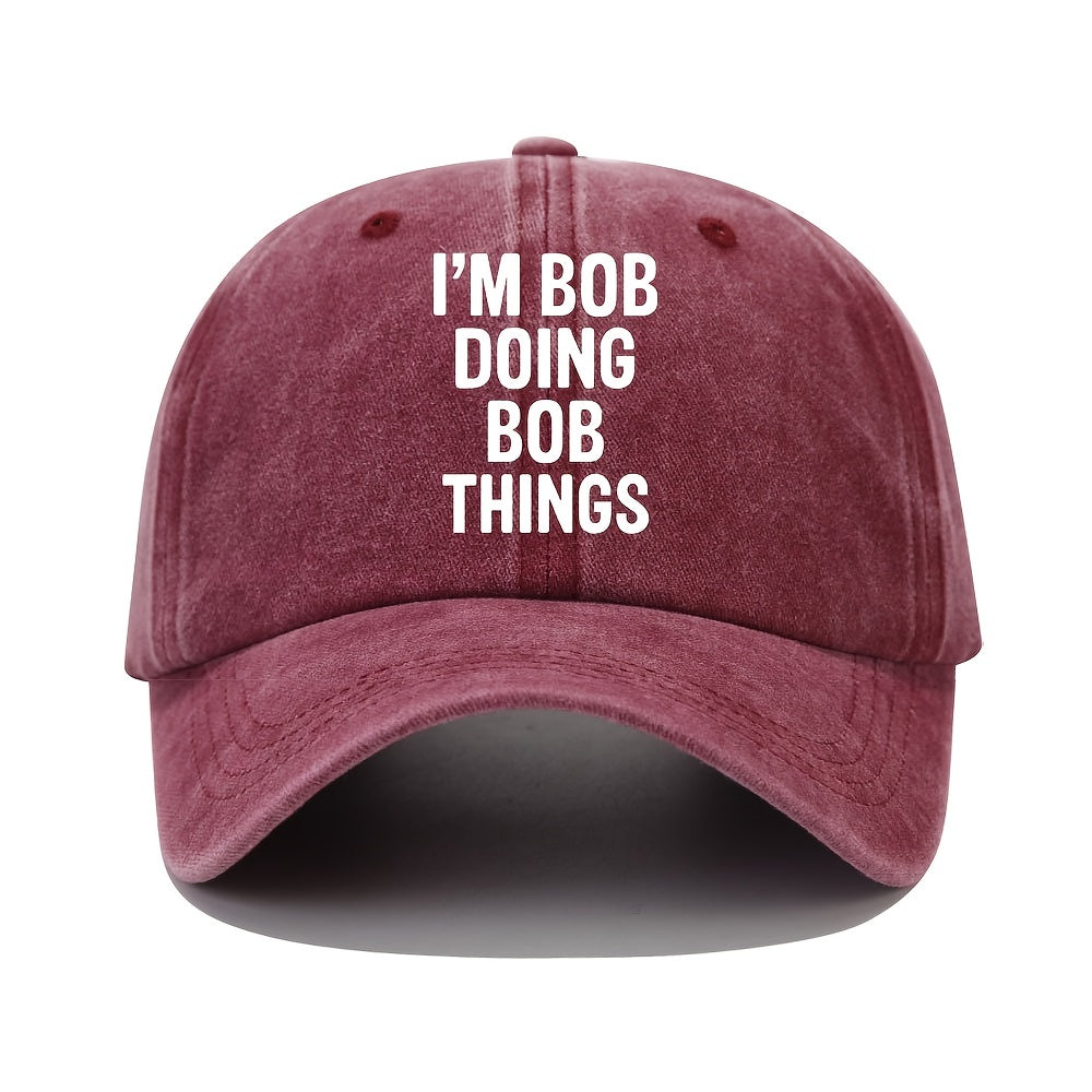 Bob Doing Bob Things Baseball Cap
