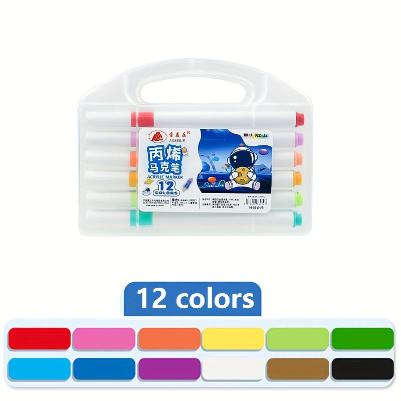 80 Acrylic Markers Set for Painting, School Supplies for Art Doodling