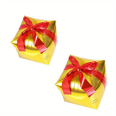2pcs 22 inch Christmas Gift Boxes Balloon Party Decoration