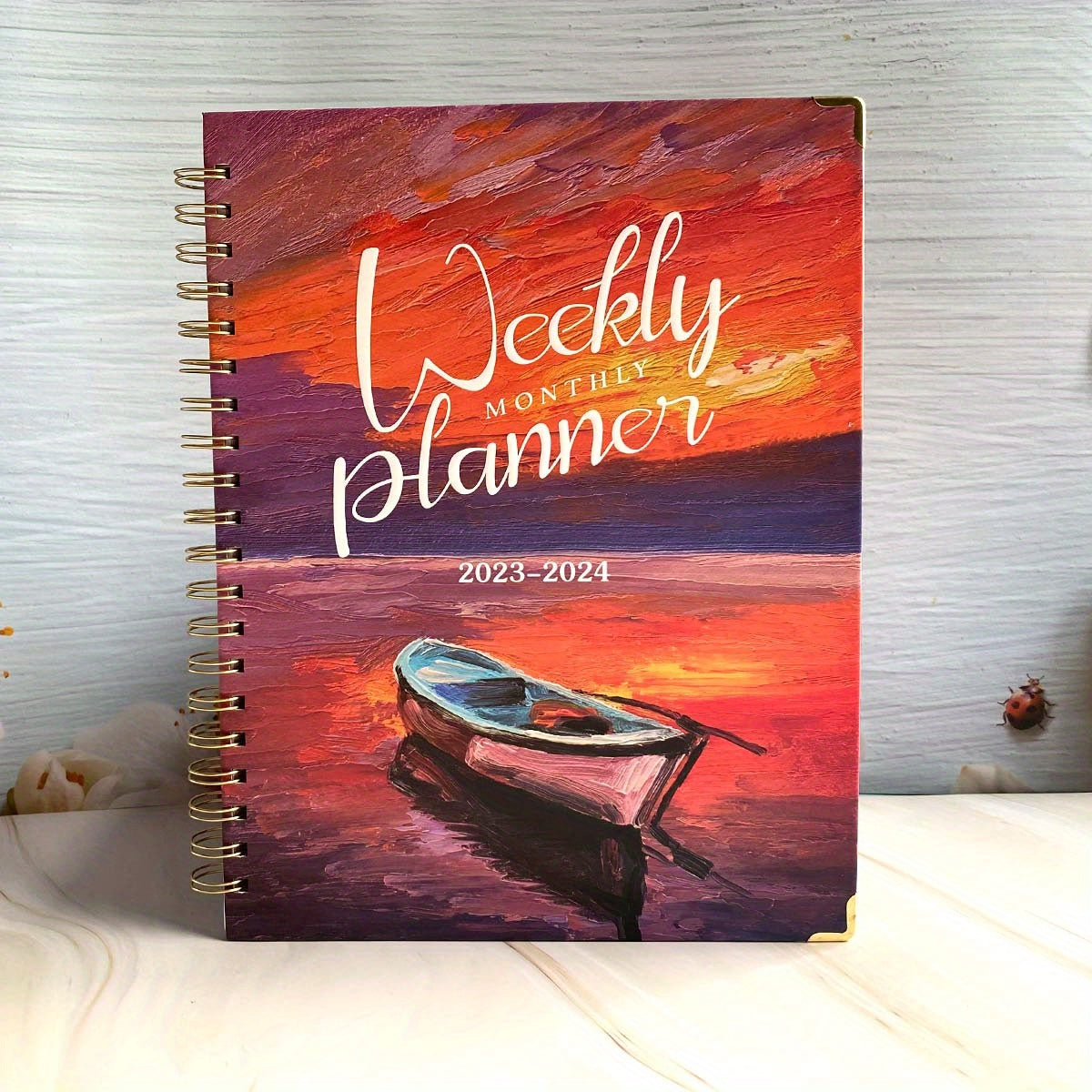 2022 Calendar Book A4 Size Monthly Index Card Weekly Daily Planning
