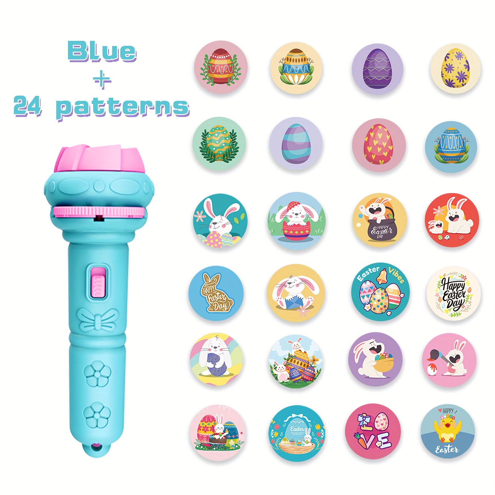 Easter Projection Purple Bunny Egg Novelty Toy