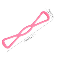 Adjustable Yoga Resistance Bands Elastic Stretch Belt For Home Gym