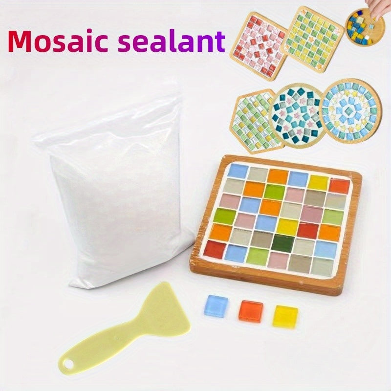 DIY Crafts Mosaic Tile Grout Putty Powder Shovel Kit