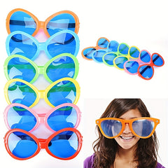 Oval Funny Sunglasses for Adults Kids Decorative Costume Party Accessory