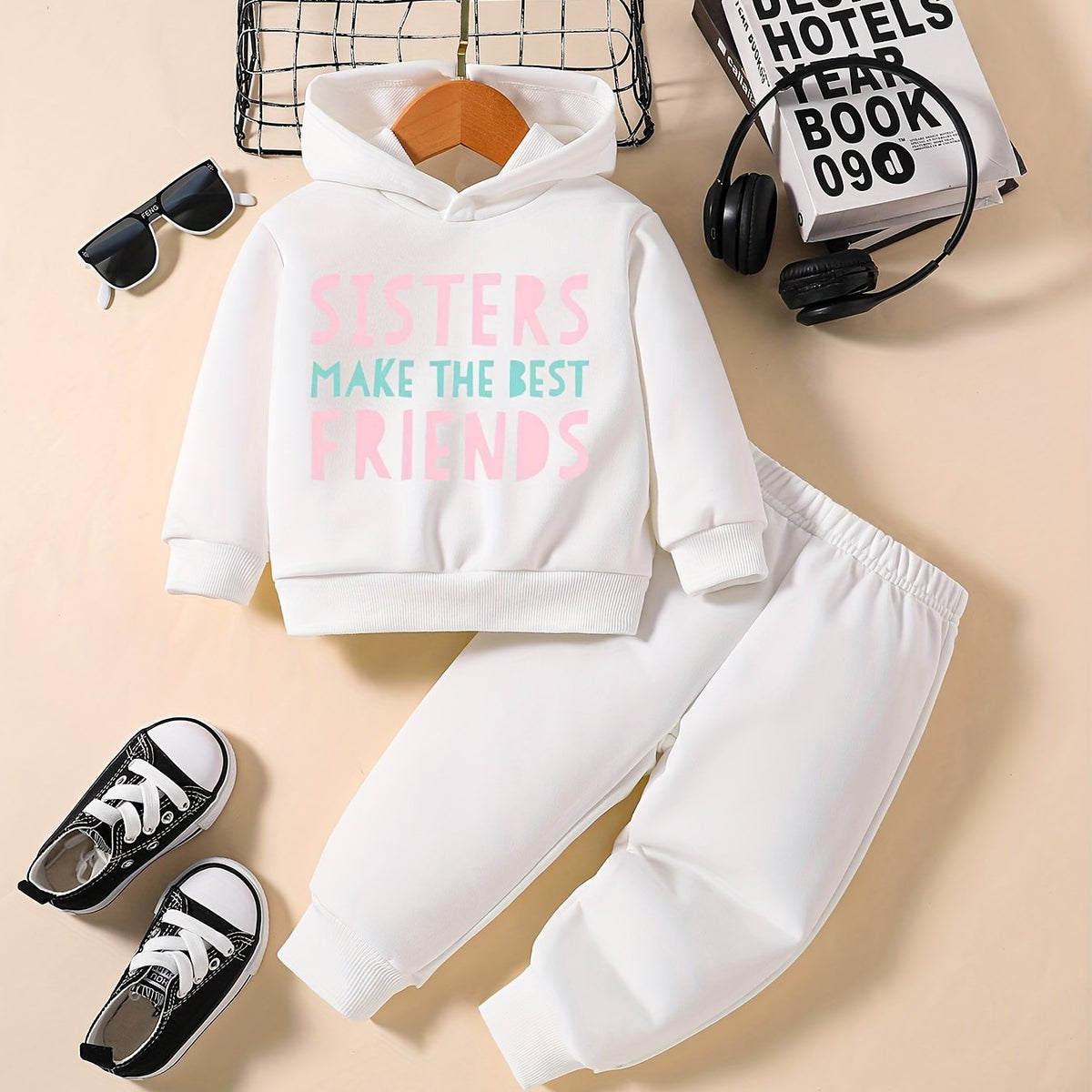 Toddler Baby Trousers Sweatshirt Set THE FRIENDS Print Outfit