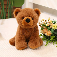 Faux Brown & Plush Bear Polar Bear Plush Toy