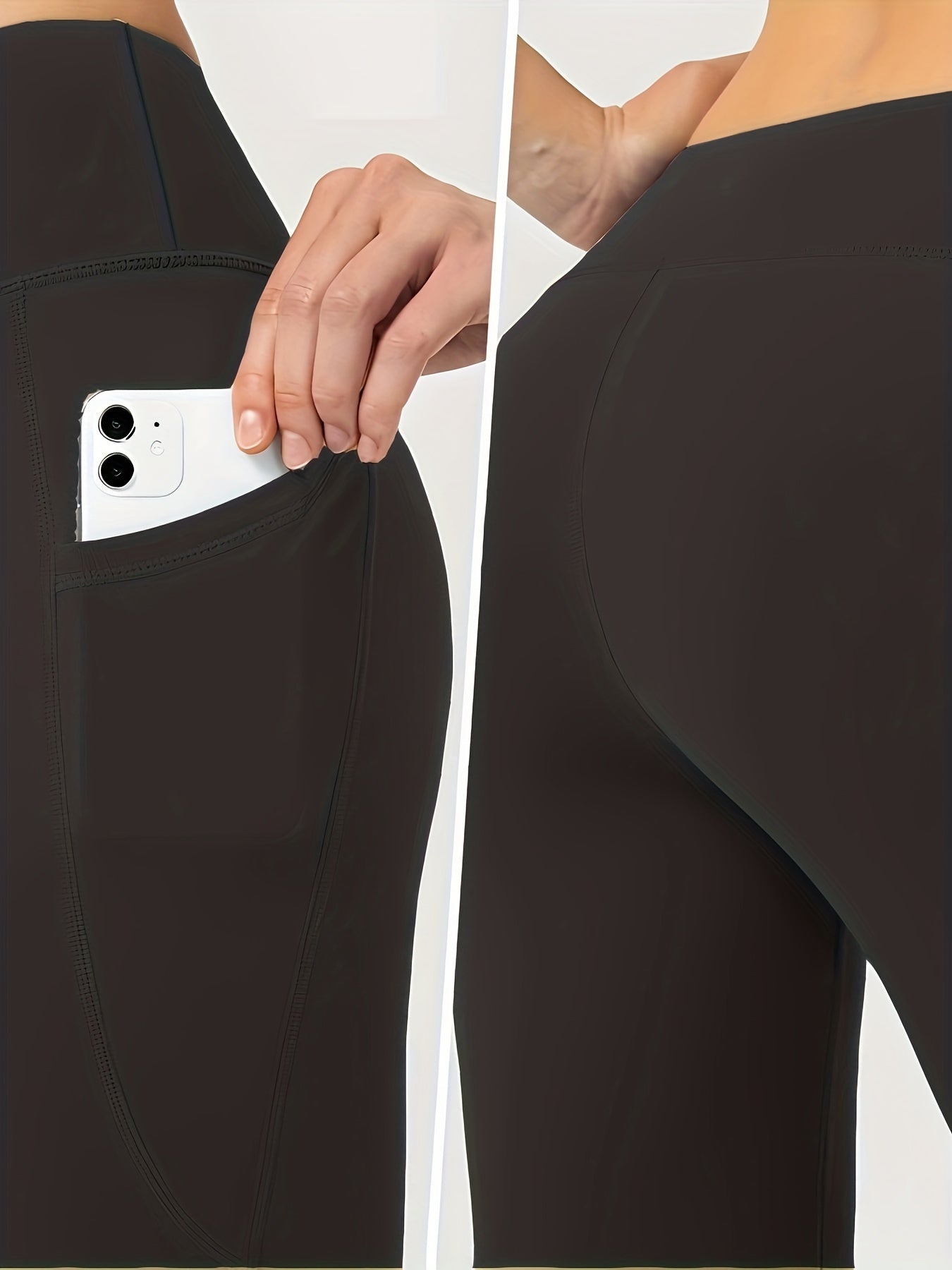 High Waisted Bootcut Leggings With Pockets Flared Yoga Pants Activewear
