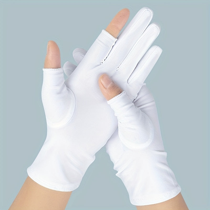 Sun Protection Gloves Breathable Quick Dry UV Touch Screen Driving Riding