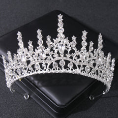 Vintage Rhinestone Wedding Crown Tiara Hairband