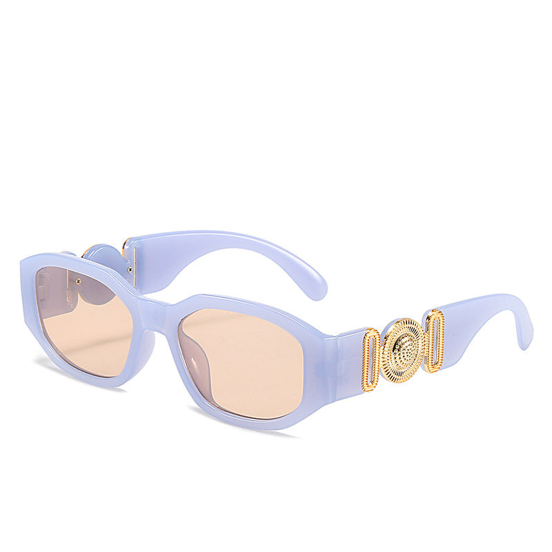 Small Frame Vintage Sunglasses UV400 Protection