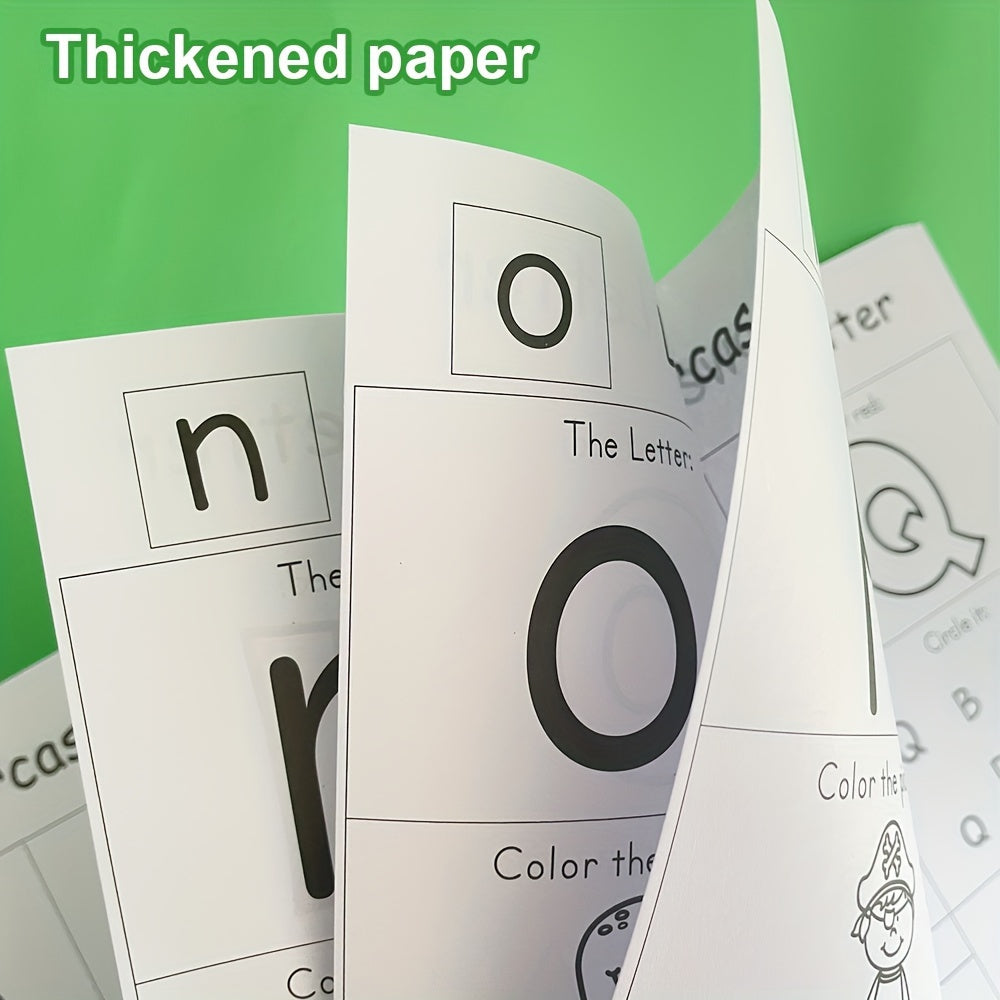 Alphabet Phonics Practice Paper for Preschool Learning - Coloring Book