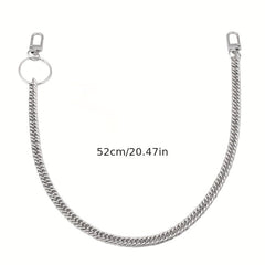 Metal Keychain Hipster Pant Chain Jean Key Wallet Belt Ring Clip M