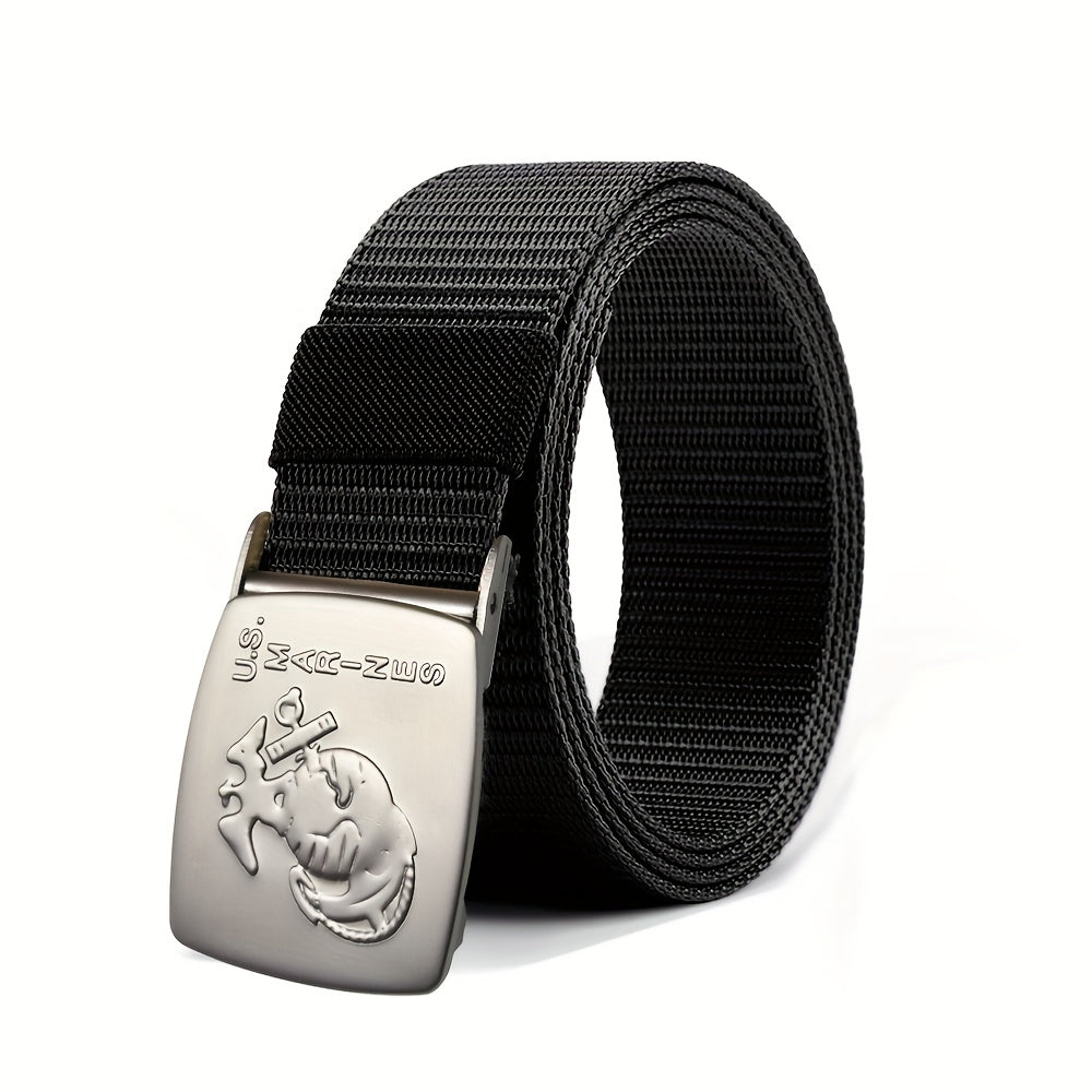 Tactical Canvas Automatic Buckle Waist Belt Summer Collection Pants