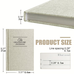 Gratitude Journal Daily Guide Hardcover