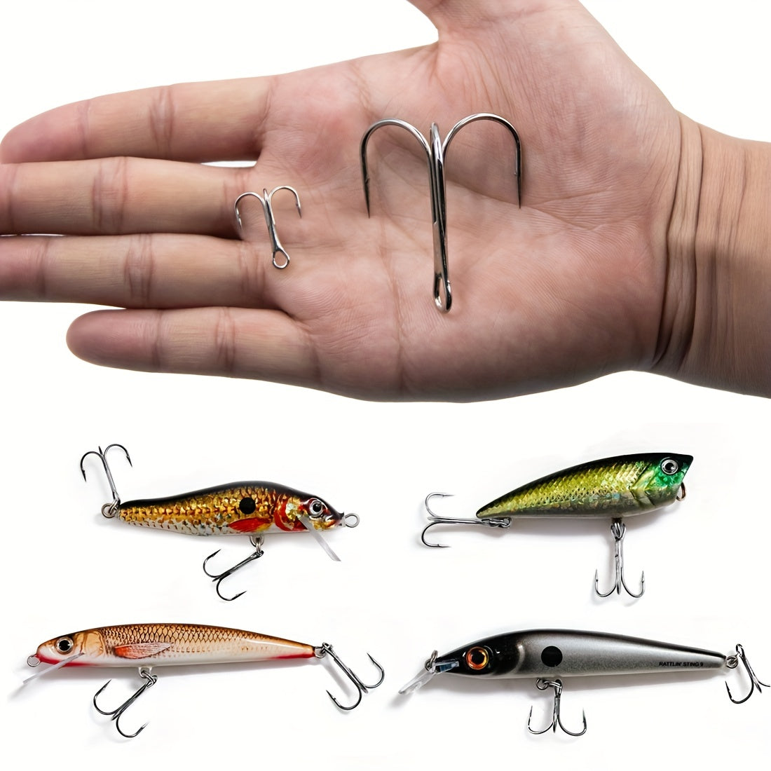 9KM High Carbon Steel Fishing Hooks - Corrosion Resistant & Ultra Strong
