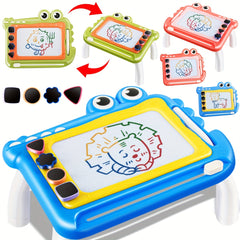 Matesy Magnetic Doodle Board Colorful Educational Drawing Pad for Kids 3-6